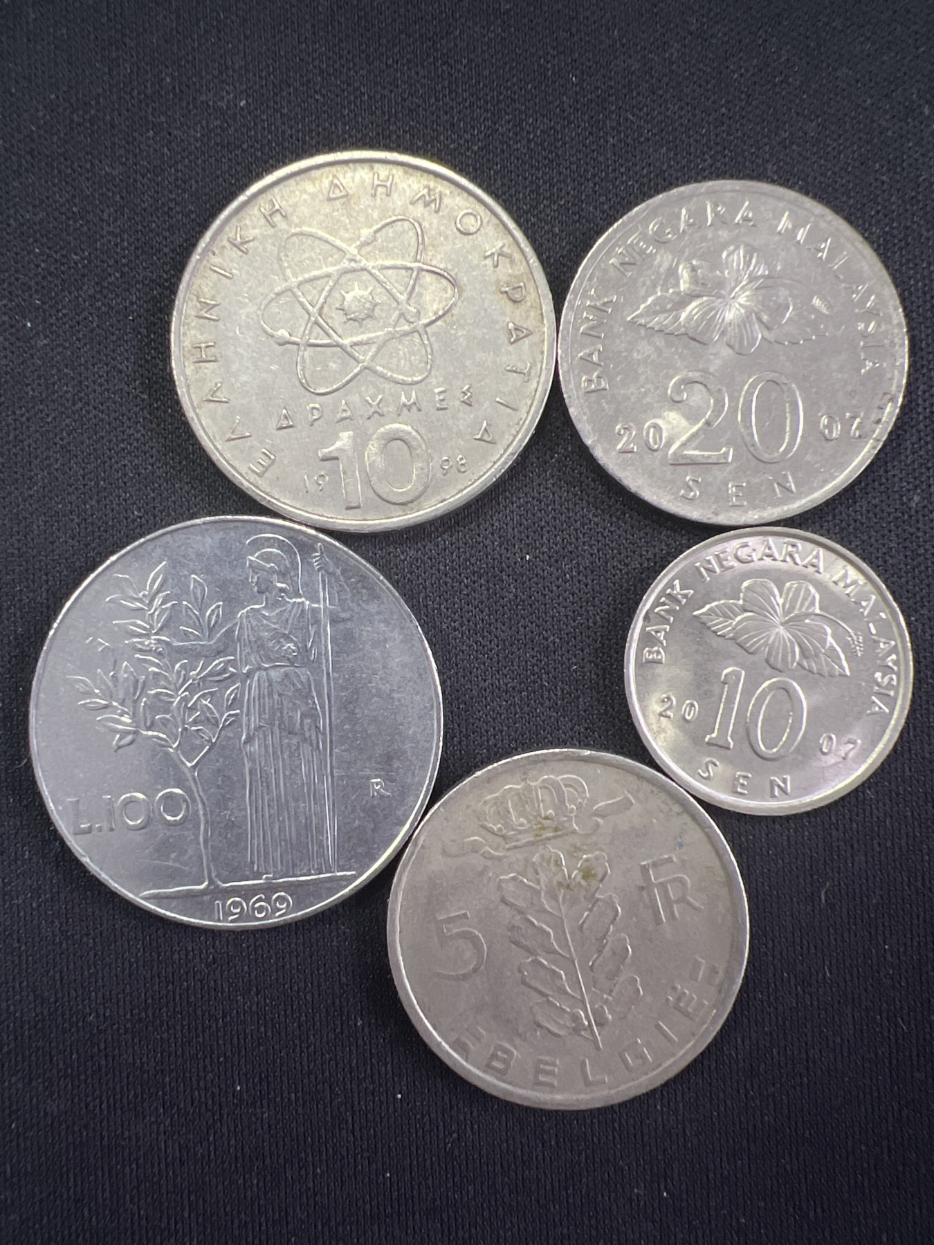 第519期  硬币专场 （无押金，捡漏，全场50包邮，偏远地区除外，接收代拍业务） 硬币五枚