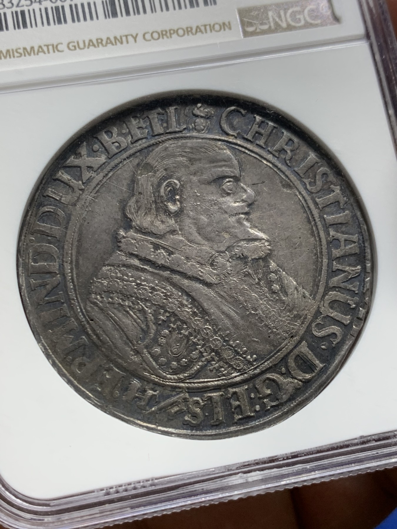 《竞宝斋》第240场-周日，周一 年终尾场 (全场包邮) NGC XF45 神圣罗马帝国1629年德国不伦瑞克-吕纳堡-策勒打制老泰勒银币