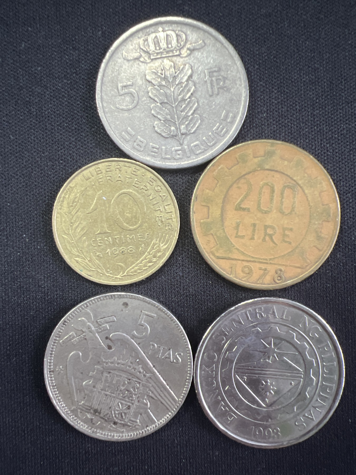 第519期  硬币专场 （无押金，捡漏，全场50包邮，偏远地区除外，接收代拍业务） 硬币五枚