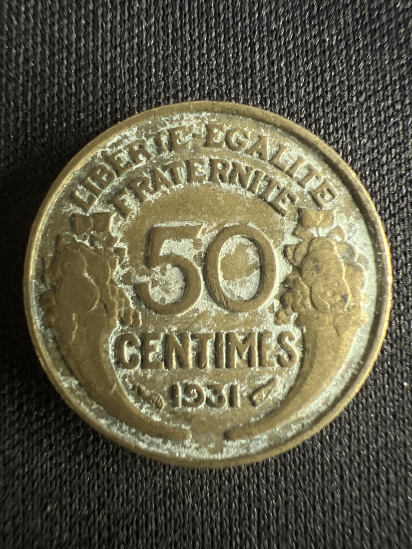 第519期  硬币专场 （无押金，捡漏，全场50包邮，偏远地区除外，接收代拍业务） 法国50分