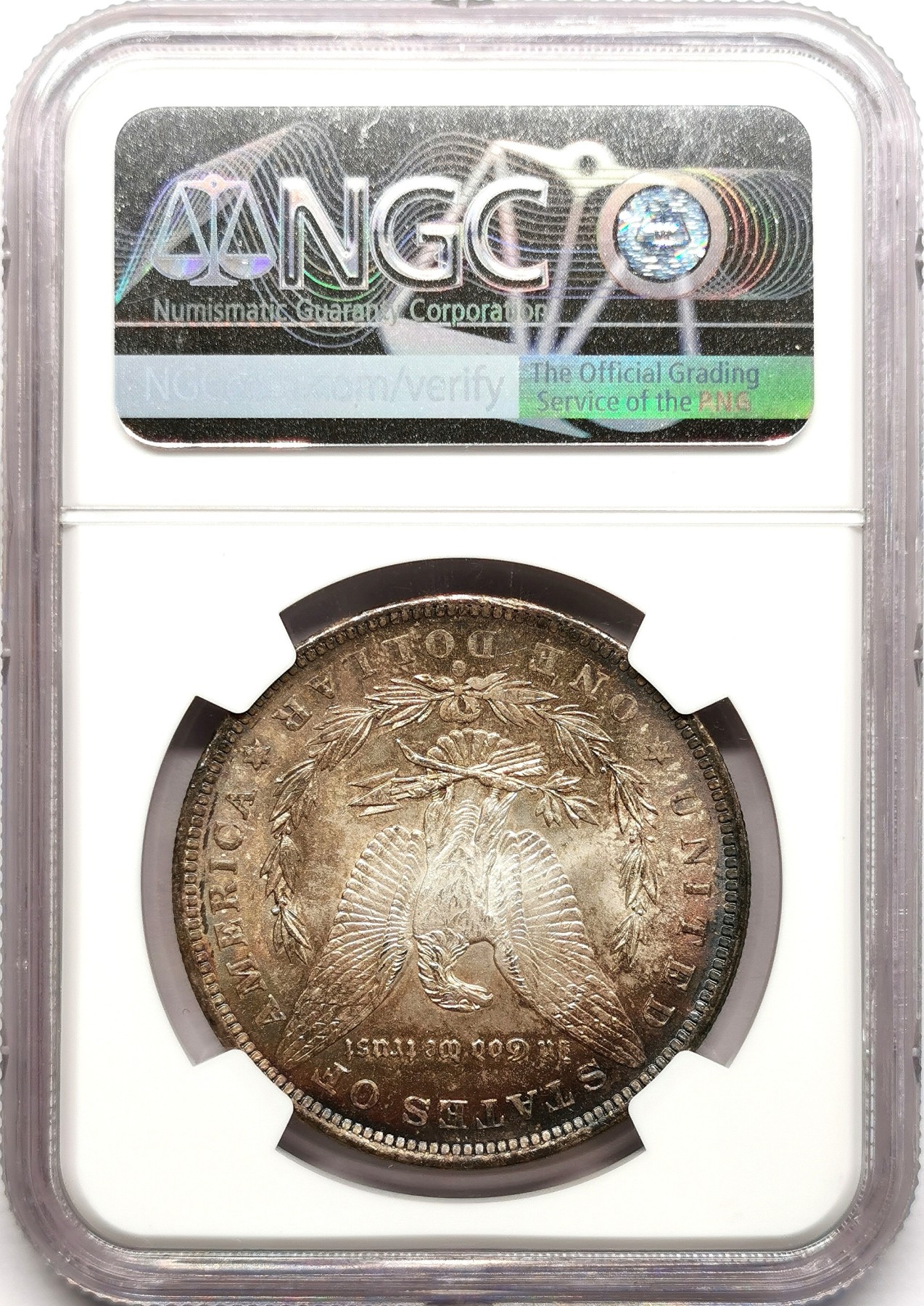 凡希社世界钱币微拍第二百六十期 1884O美国摩根壹元大银NGC-MS63