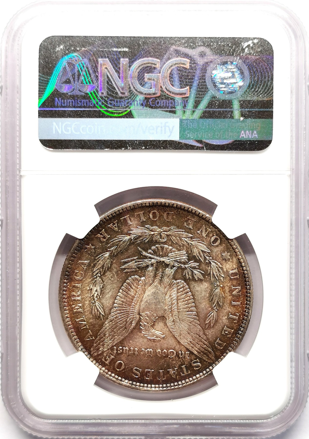 凡希社世界钱币微拍第二百六十期 1887美国摩根壹元大银NGC-MS63