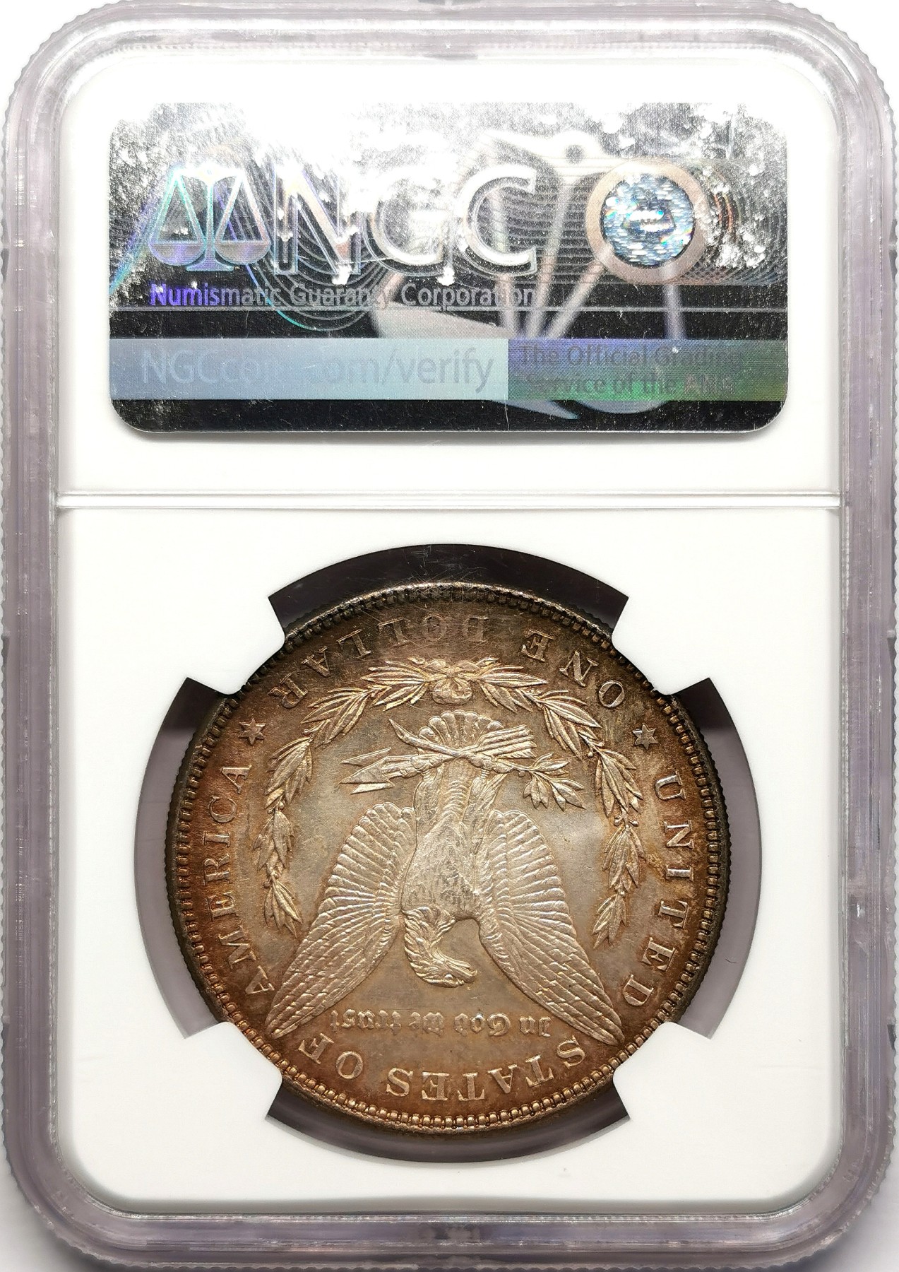 凡希社世界钱币微拍第二百六十期 1888美国摩根壹元大银NGC-MS63