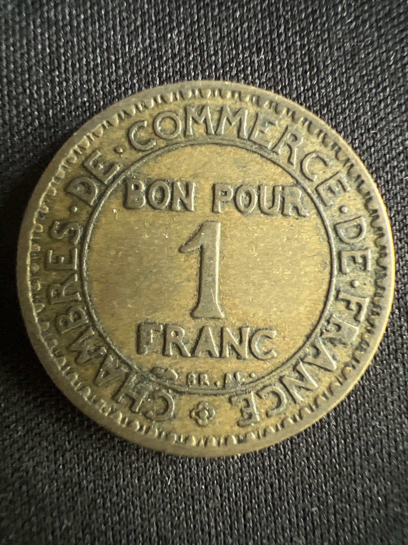 第519期  硬币专场 （无押金，捡漏，全场50包邮，偏远地区除外，接收代拍业务） 稀少法属印度斯坦早期1法郎