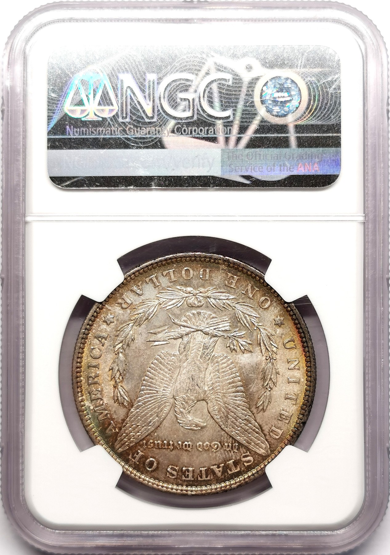 凡希社世界钱币微拍第二百六十期 1896美国摩根壹元大银NGC-MS63