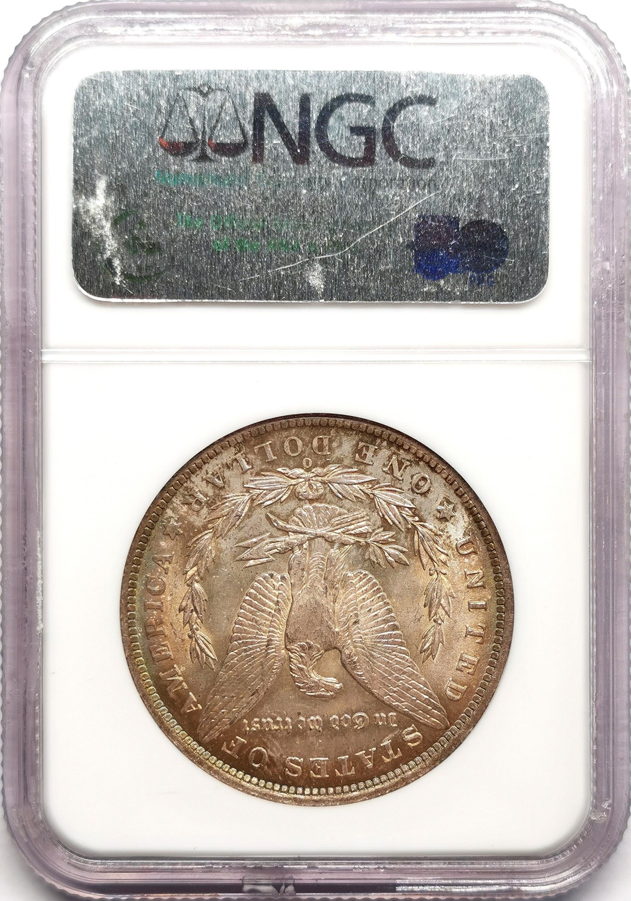 凡希社世界钱币微拍第二百六十期 1885O美国摩根壹元大银NGC-MS64