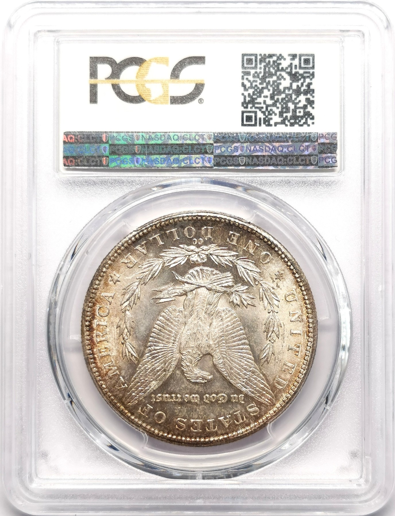 凡希社世界钱币微拍第二百六十期 1884CC美国摩根壹元大银PCGS-MS64迷人的粉光淡彩！