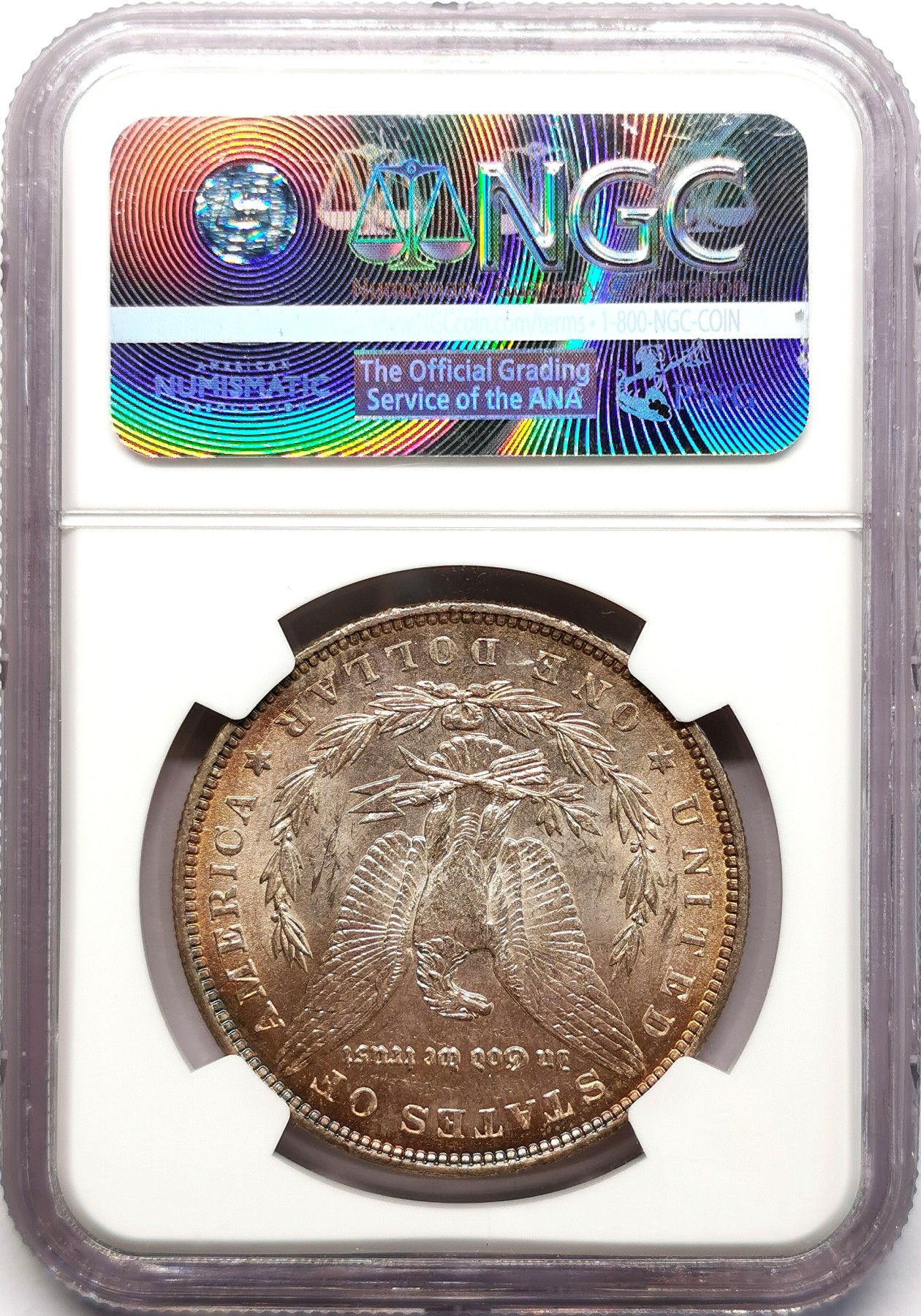 凡希社世界钱币微拍第二百六十期 1887美国摩根壹元大银NGC-MS63②