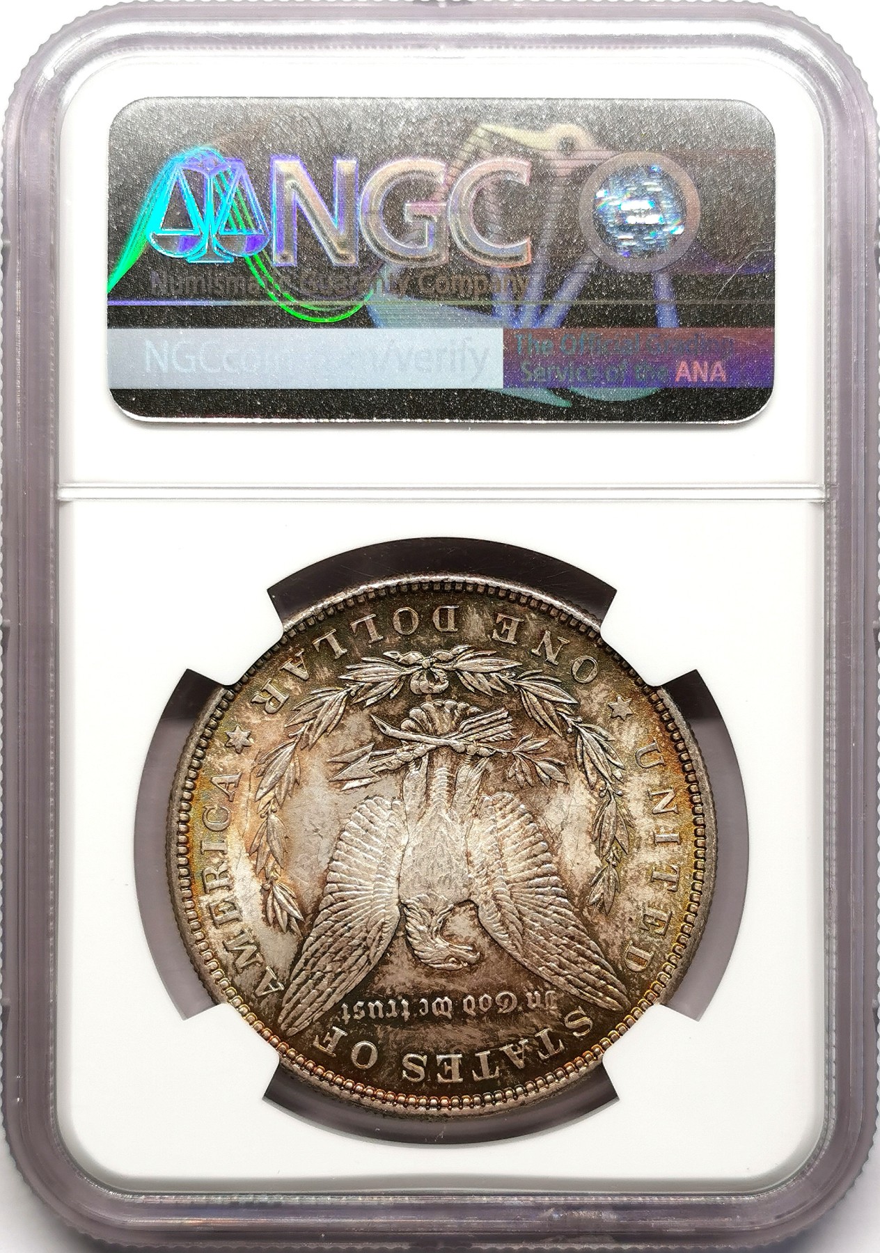 凡希社世界钱币微拍第二百六十期 1885美国摩根壹元大银NGC-MS63