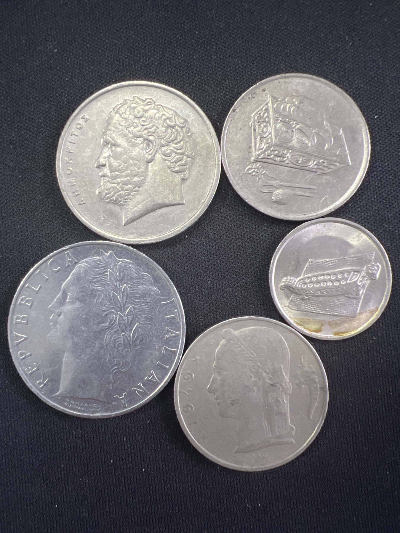 第519期  硬币专场 （无押金，捡漏，全场50包邮，偏远地区除外，接收代拍业务） 硬币五枚