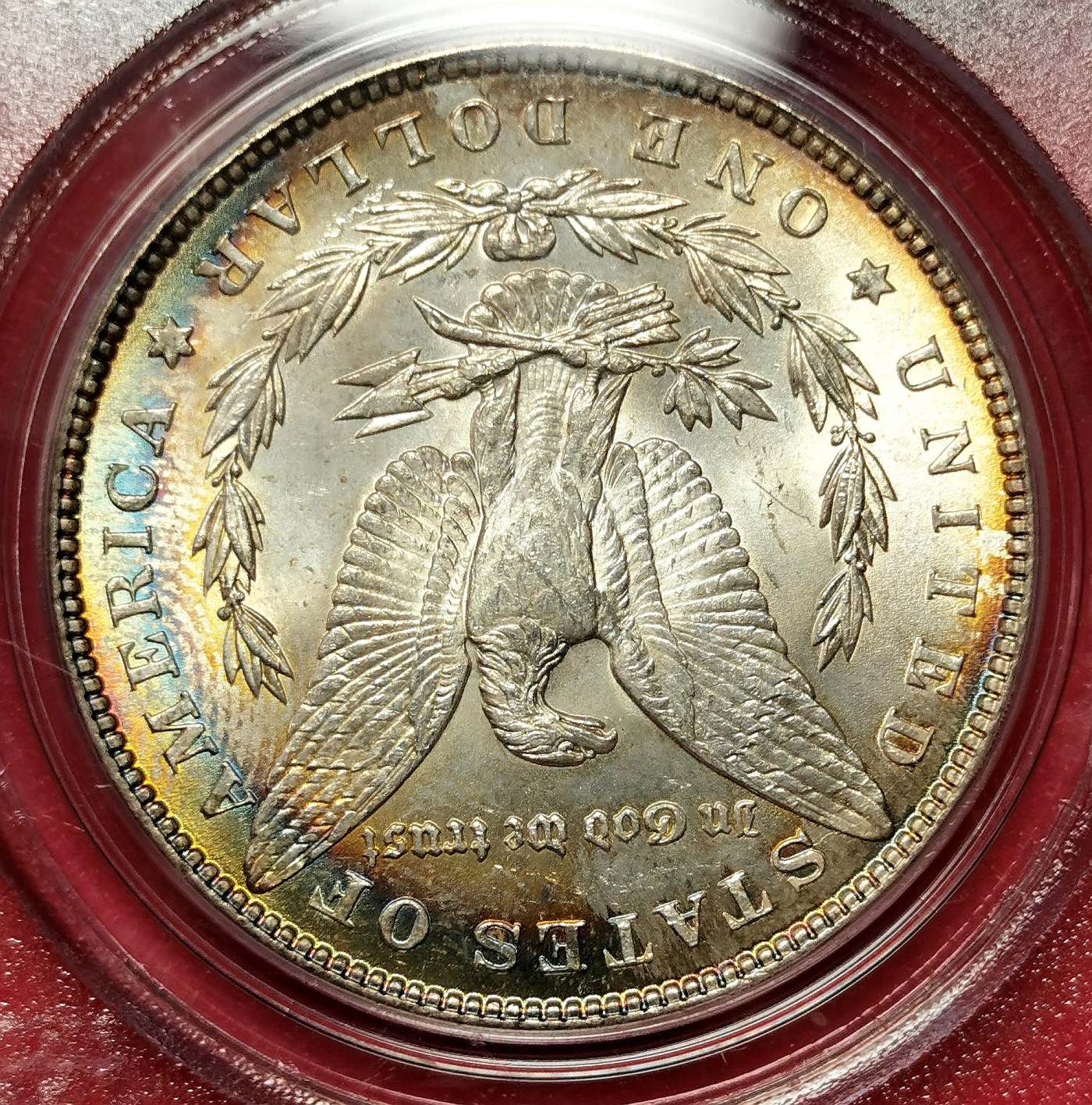 凡希社世界钱币微拍第二百六十期 1886美国摩根壹元大银PCGS-MS64