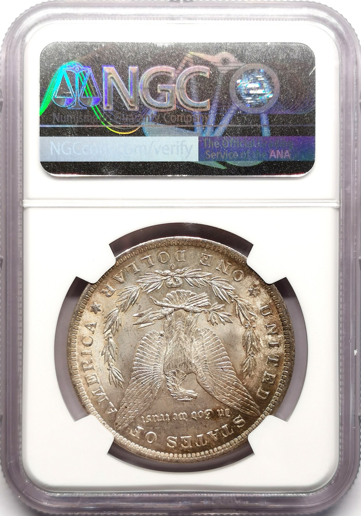 凡希社世界钱币微拍第二百六十期 1884O美国摩根壹元大银NGC-MS64