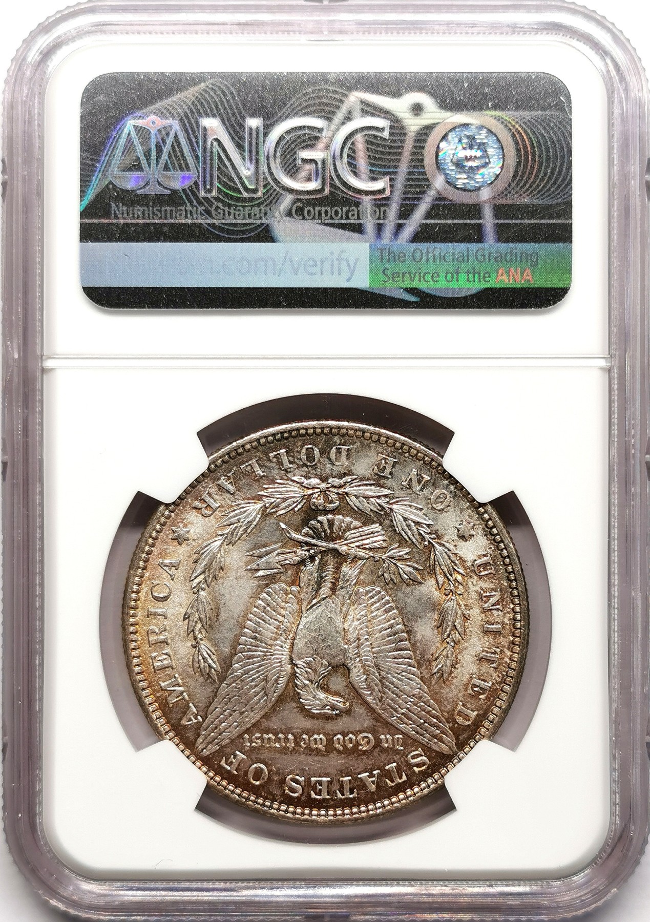 凡希社世界钱币微拍第二百六十期 1887美国摩根壹元大银NGC-MS64