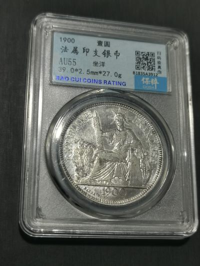 天下钱庄国内外钱币全场保真欢迎参拍 - 坐洋一元银币