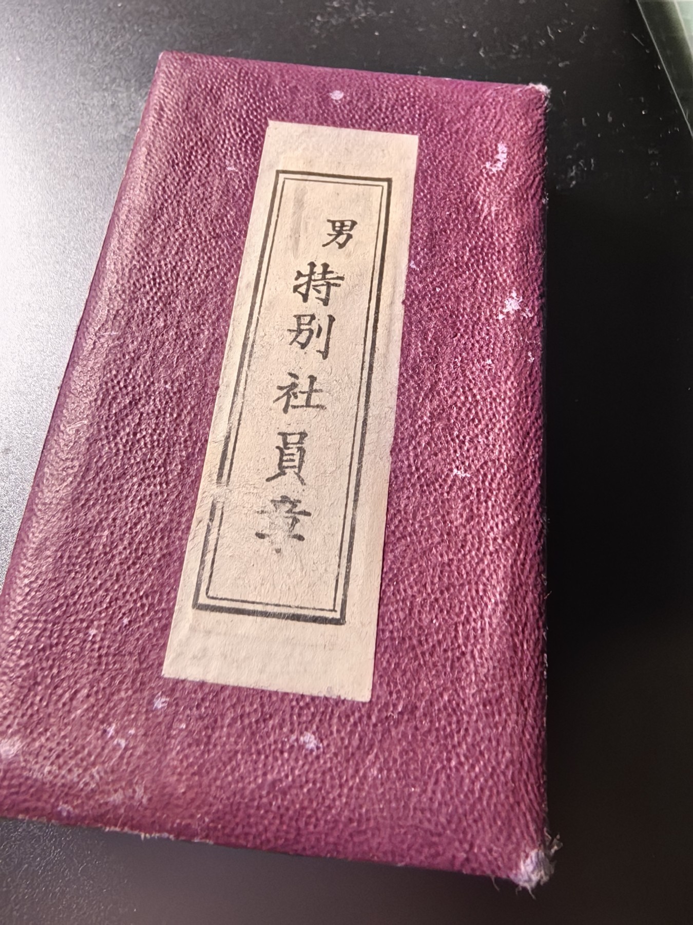 小杏高端人物章证专场 镍制赤十字特别社员章