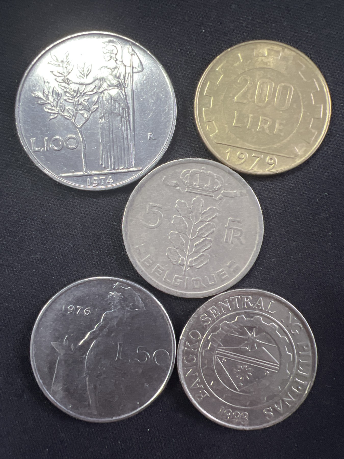 第519期  硬币专场 （无押金，捡漏，全场50包邮，偏远地区除外，接收代拍业务） 硬币五枚