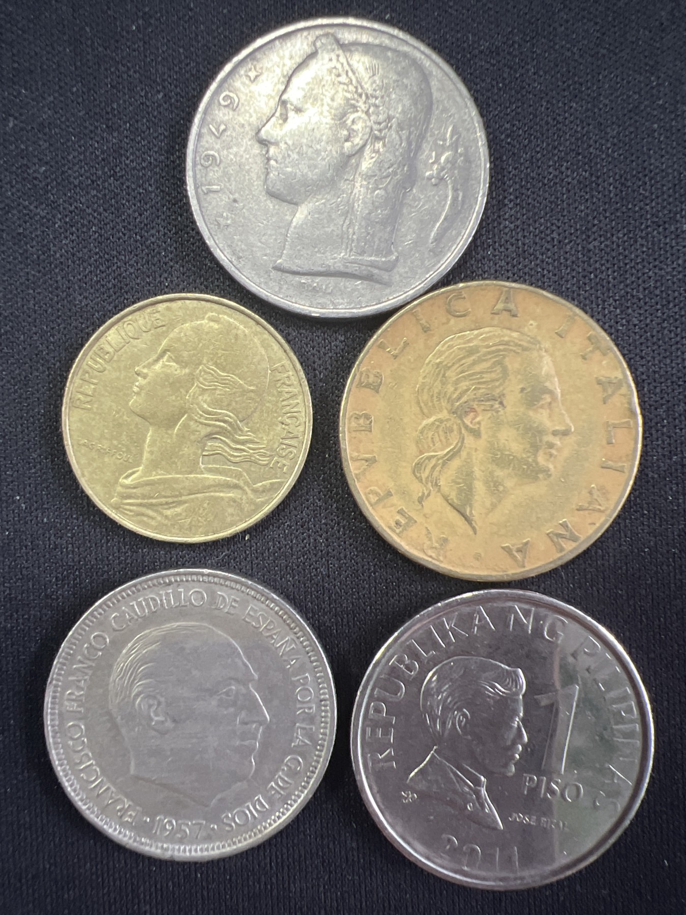 第519期  硬币专场 （无押金，捡漏，全场50包邮，偏远地区除外，接收代拍业务） 硬币五枚