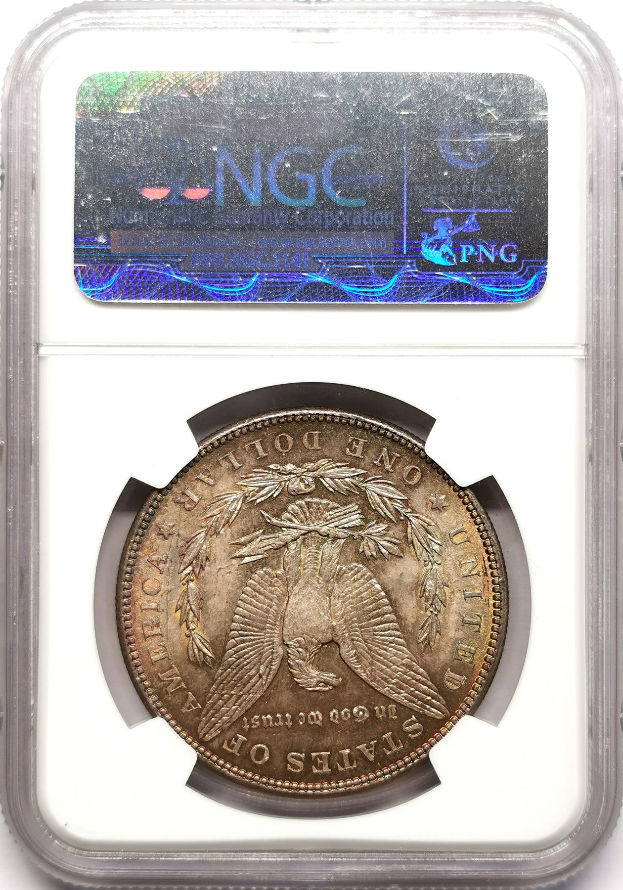 凡希社世界钱币微拍第二百六十期 1883美国摩根壹元大银NGC-MS64