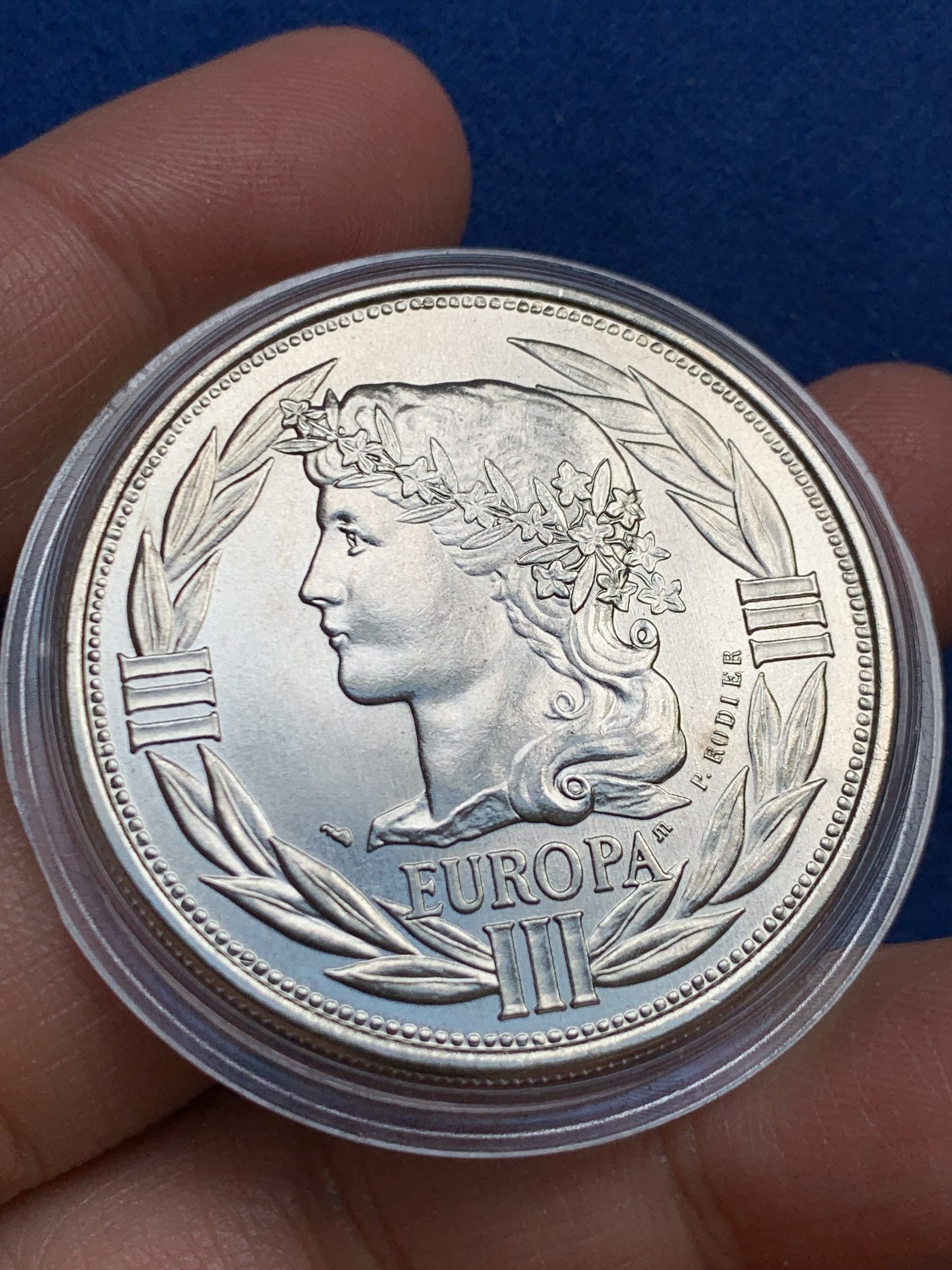 《竞宝斋》第240场-周日，周一 年终尾场 (全场包邮) 法国1989年ECU纪念币