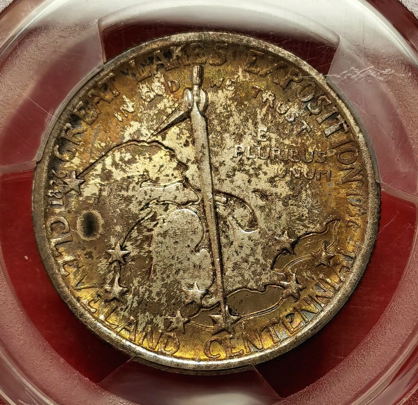 凡希社世界钱币微拍第二百六十期 1936美国克利夫兰50美分纪念银币PCGS-MS65