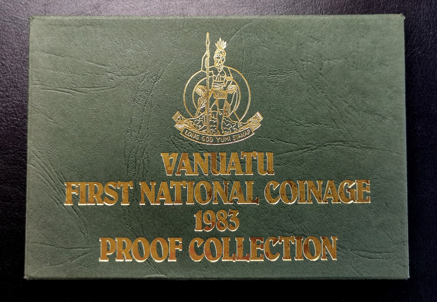 凡希社世界钱币微拍第二百六十期 1983瓦努阿图精铸PS原厂塑封附证书，该国第一套流通货币！