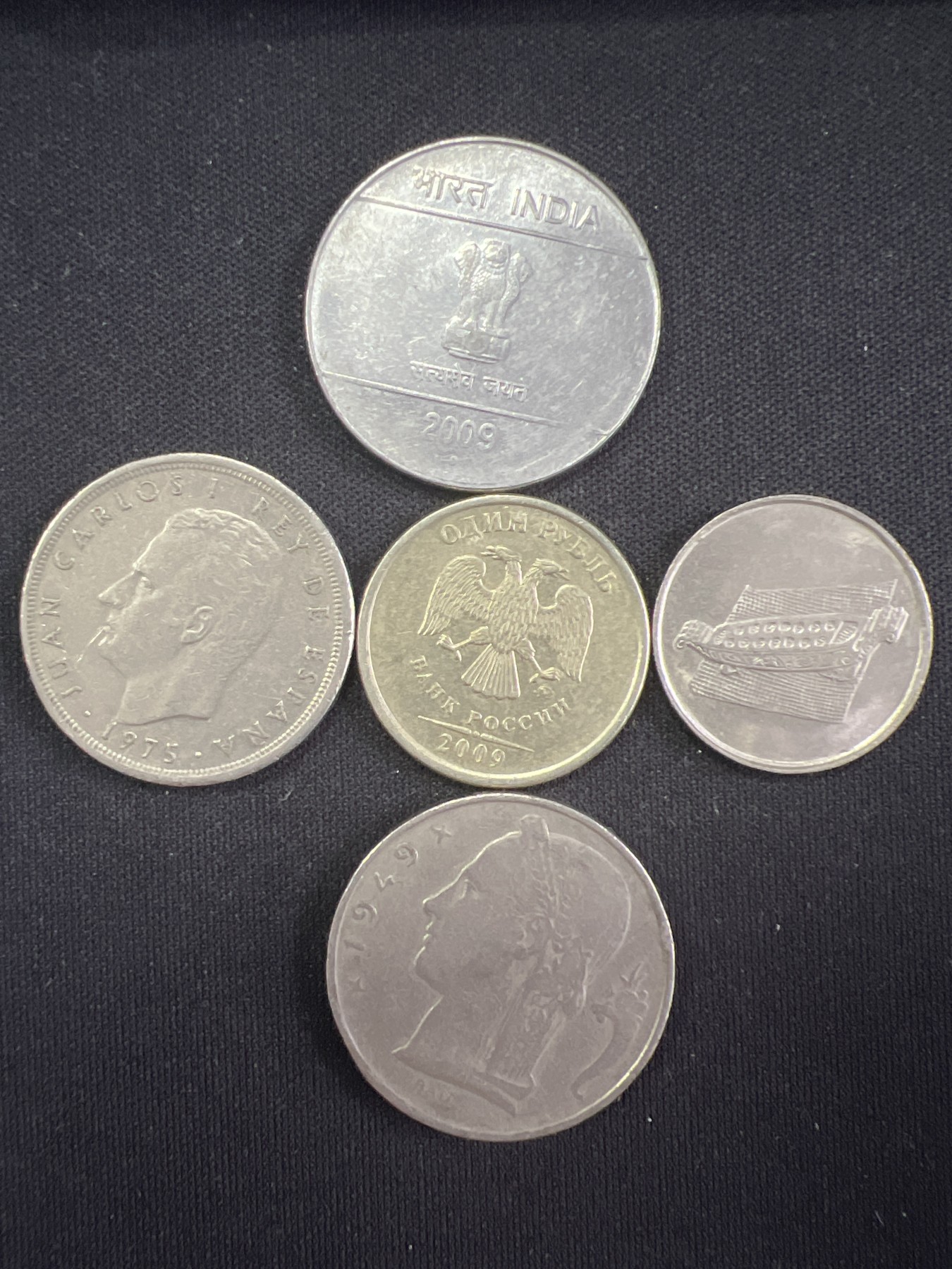 第519期  硬币专场 （无押金，捡漏，全场50包邮，偏远地区除外，接收代拍业务） 硬币五枚