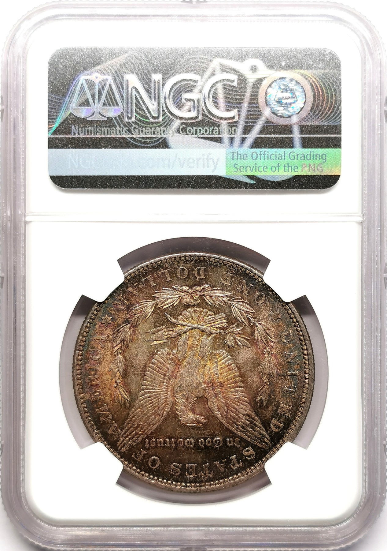 凡希社世界钱币微拍第二百六十期 1883美国摩根壹元大银NGC-MS63