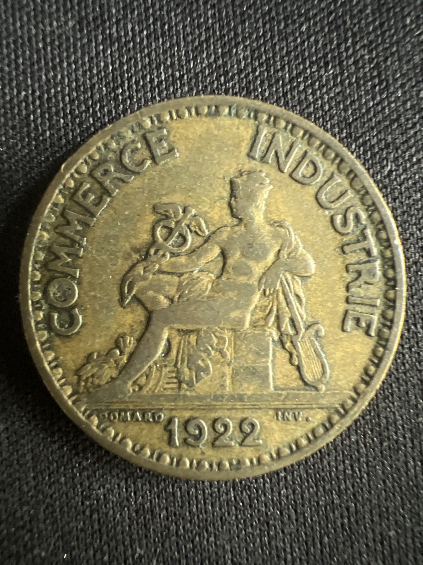 第519期  硬币专场 （无押金，捡漏，全场50包邮，偏远地区除外，接收代拍业务） 稀少法属印度斯坦早期1法郎