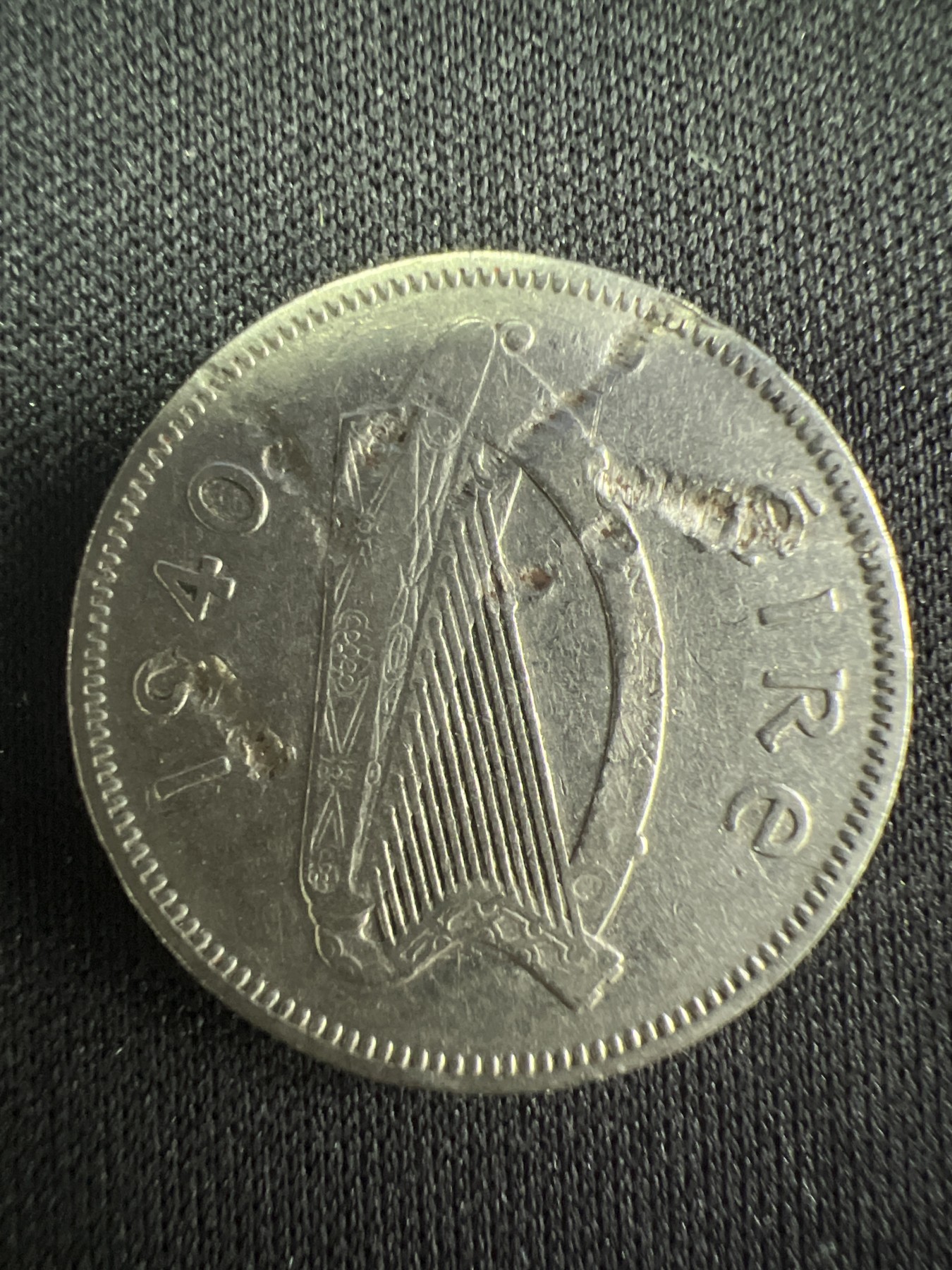 第519期  硬币专场 （无押金，捡漏，全场50包邮，偏远地区除外，接收代拍业务） 爱尔兰6便士