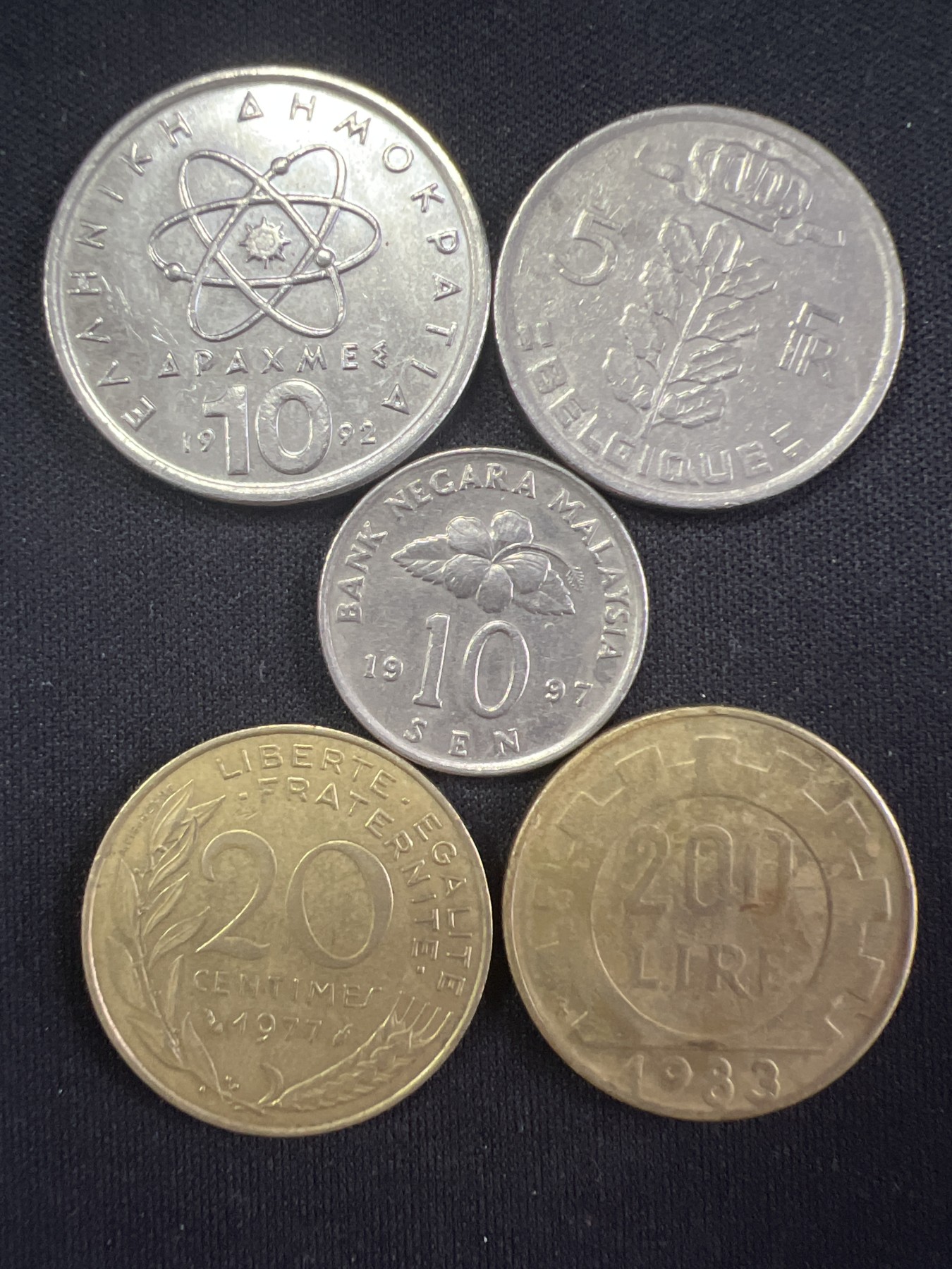 第519期  硬币专场 （无押金，捡漏，全场50包邮，偏远地区除外，接收代拍业务） 硬币五枚