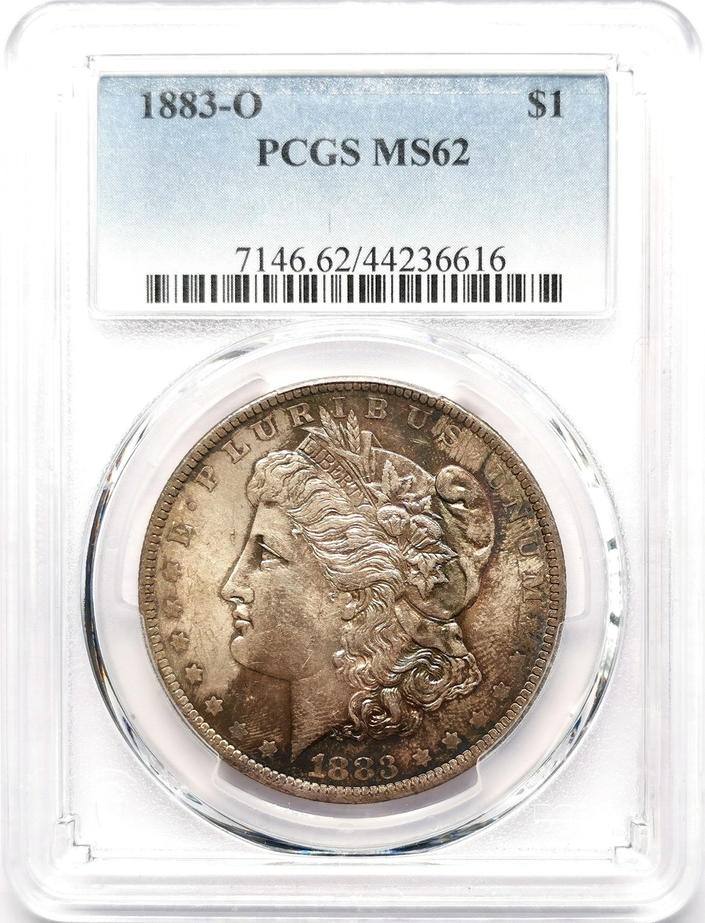 凡希社世界钱币微拍第二百六十期 1883O美国摩根壹元大银PCGS-MS62