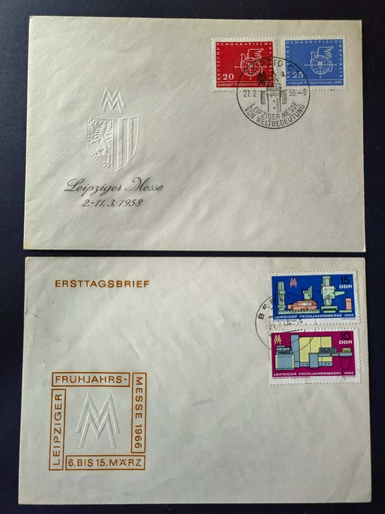 多国邮品✌（拍卖场）精品🔥专场 第④⑥场 东德60年代 莱比锡博览会