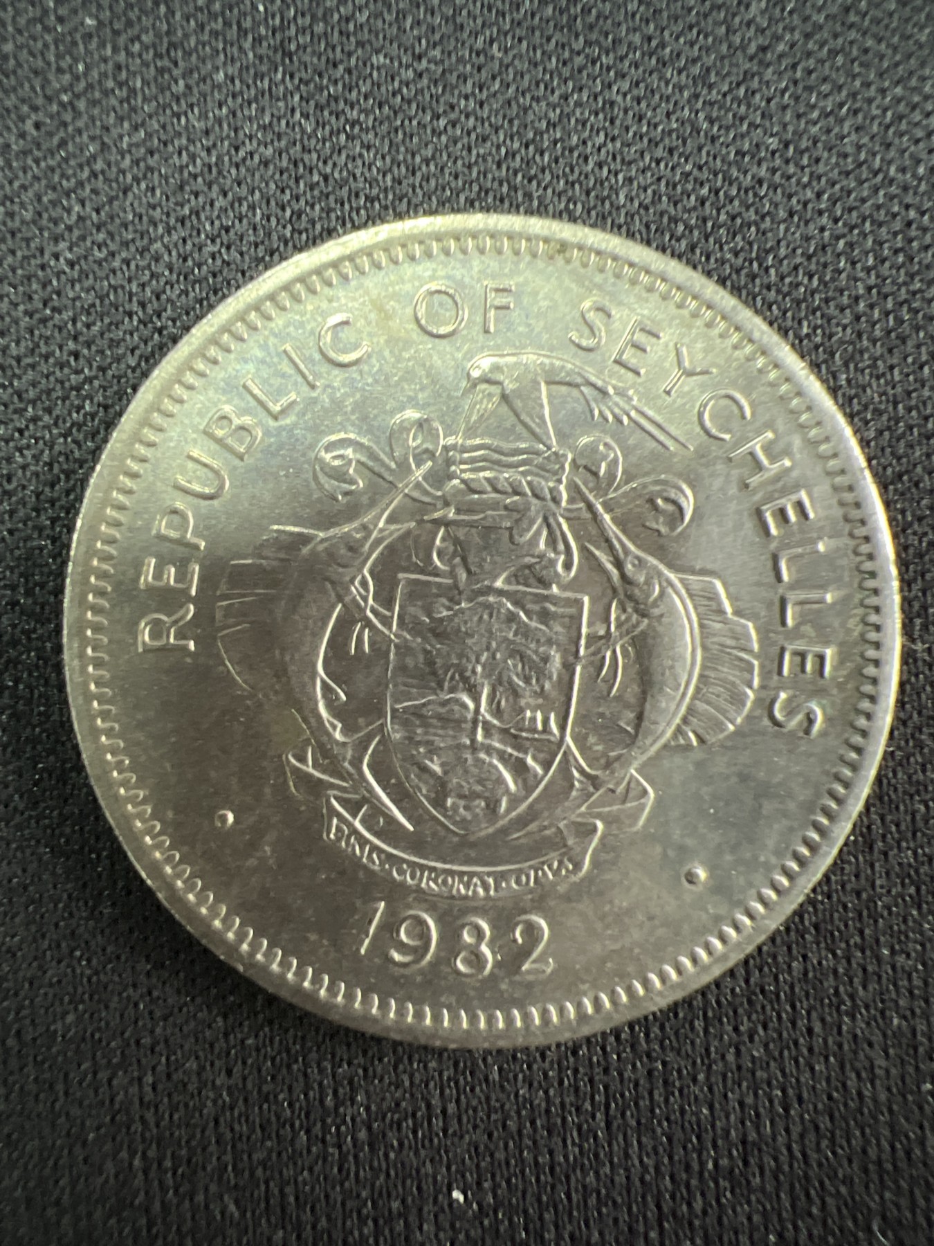 第520期  硬币专场 （无押金，捡漏，全场50包邮，偏远地区除外，接收代拍业务） 塞舌尔1卢比