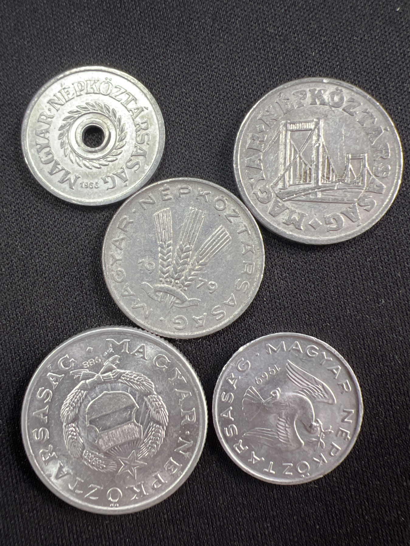 第520期  硬币专场 （无押金，捡漏，全场50包邮，偏远地区除外，接收代拍业务） 匈牙利5枚