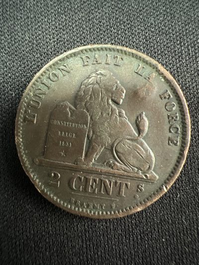 第520期  硬币专场 （无押金，捡漏，全场50包邮，偏远地区除外，接收代拍业务） - 比利时2分