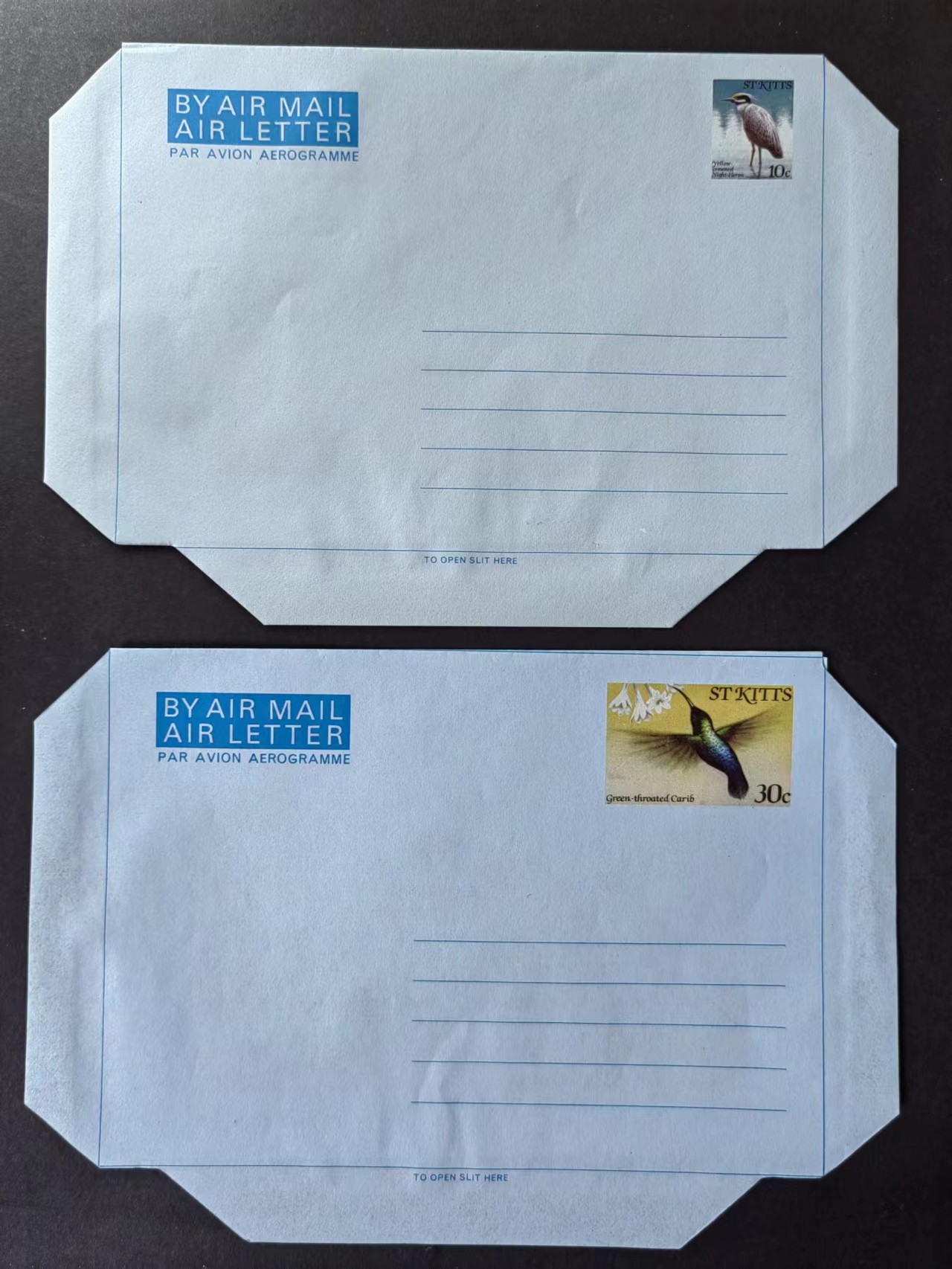 多国邮品✌（拍卖场）精品🔥专场 第④⑥场 动物邮简封2件（全新未用）