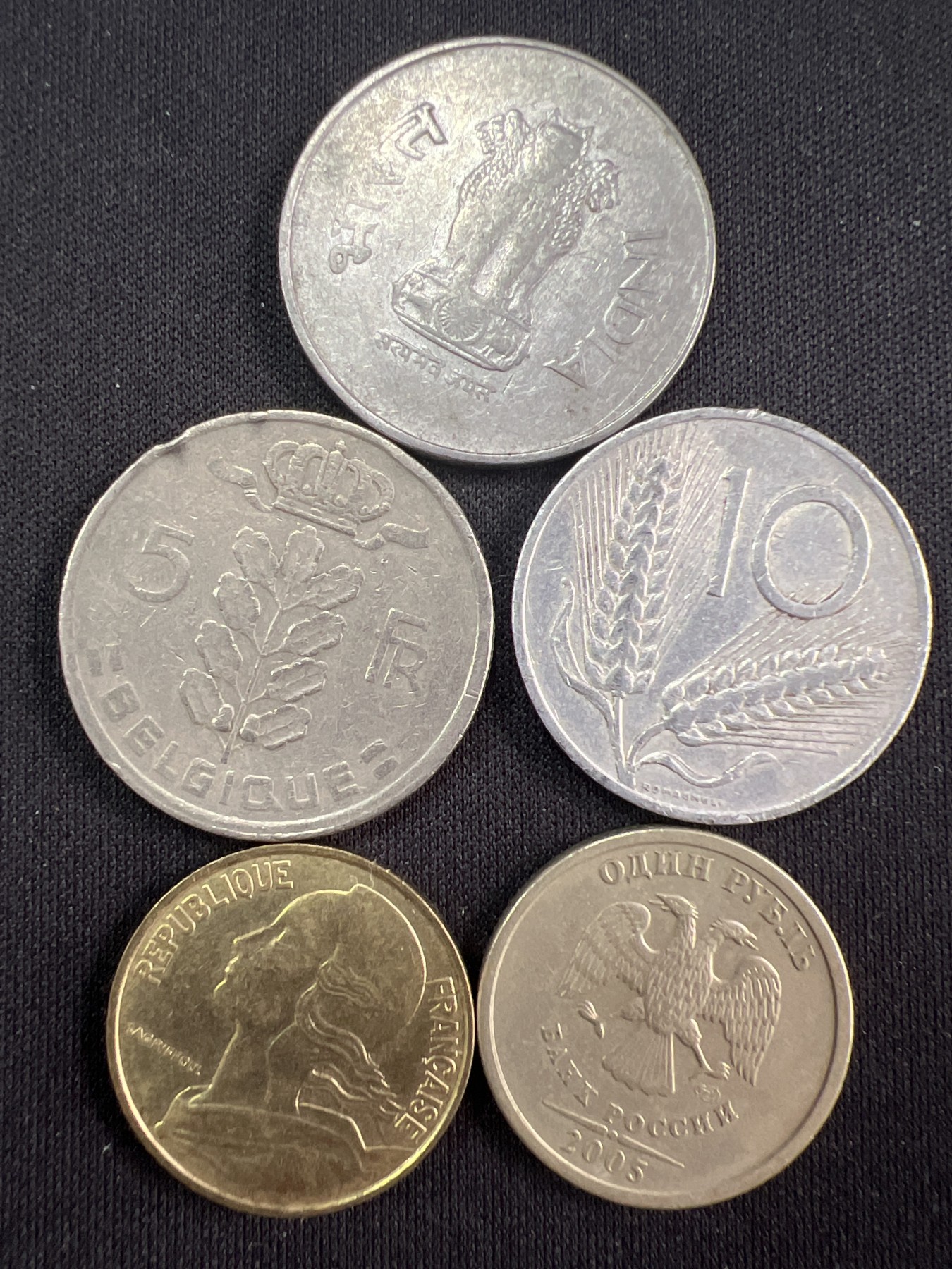 第520期  硬币专场 （无押金，捡漏，全场50包邮，偏远地区除外，接收代拍业务） 硬币五枚