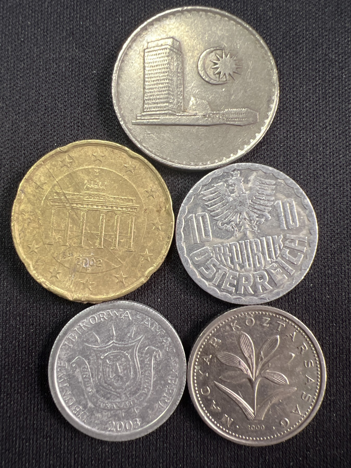 第520期  硬币专场 （无押金，捡漏，全场50包邮，偏远地区除外，接收代拍业务） 硬币五枚