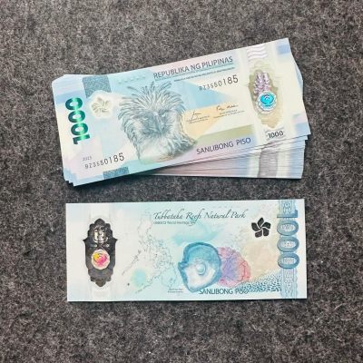 菲律宾2023年1000比索塑料钞，新日期 - 菲律宾2023年1000比索塑料钞，新日期
