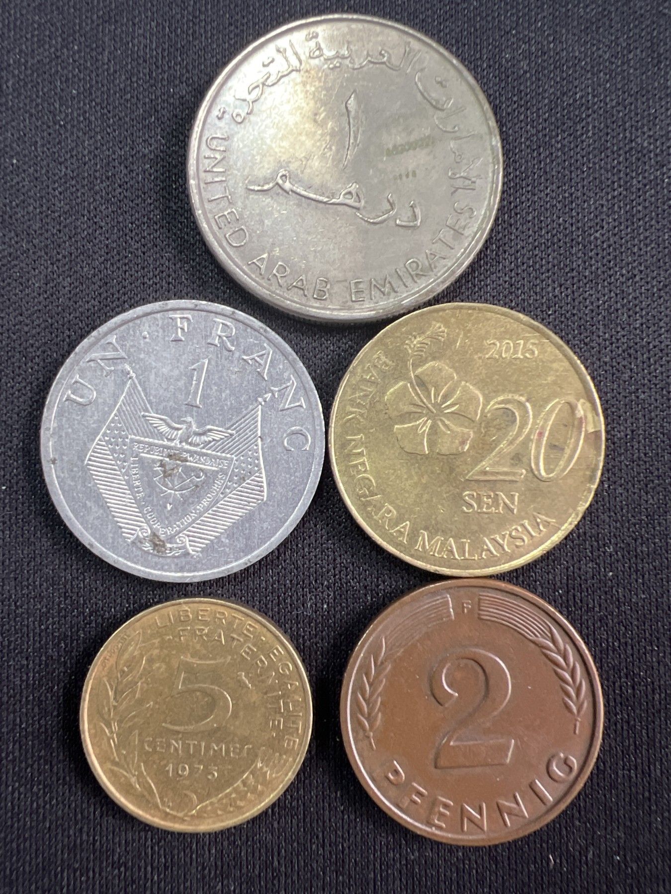 第520期  硬币专场 （无押金，捡漏，全场50包邮，偏远地区除外，接收代拍业务） 硬币五枚