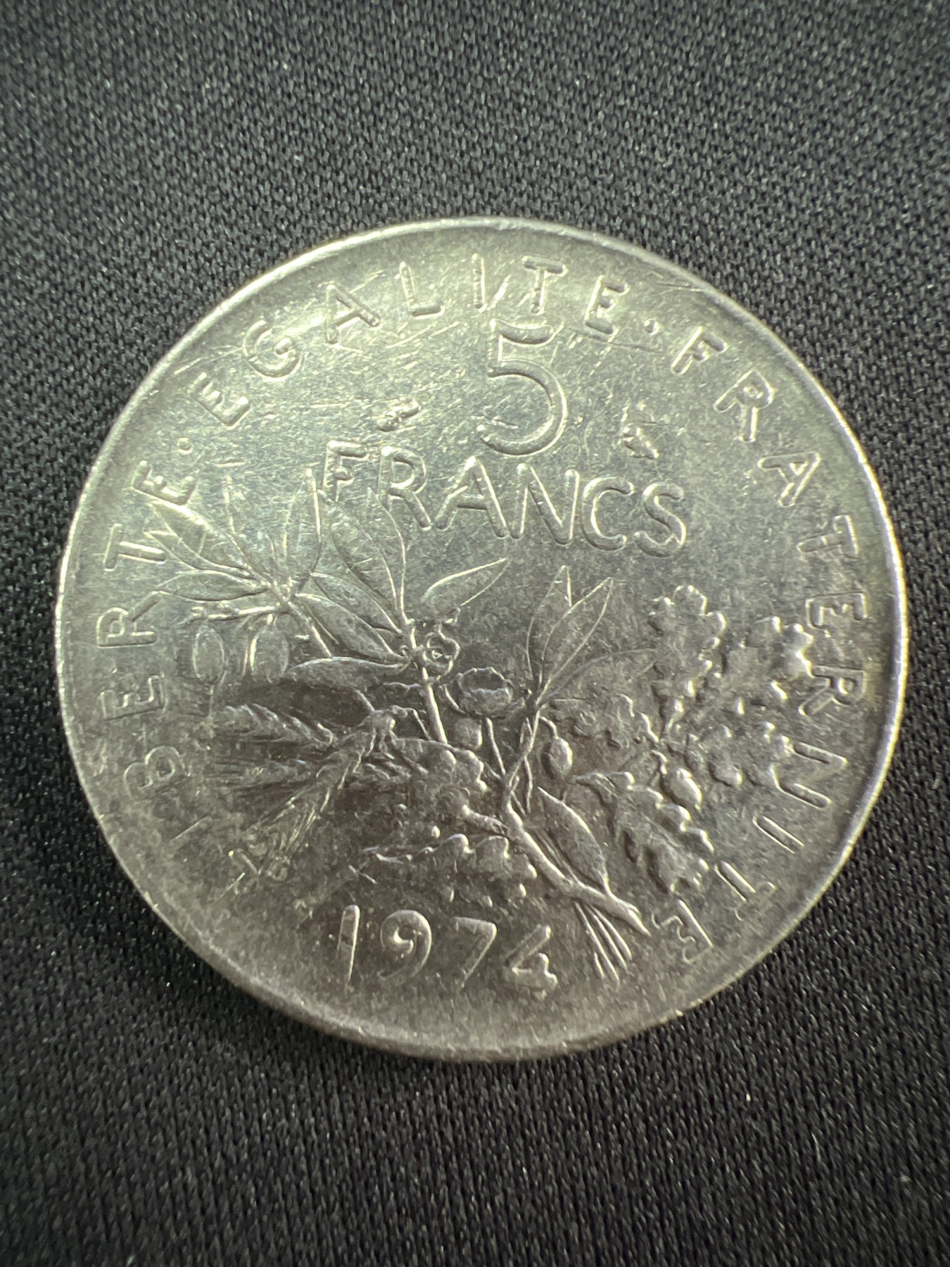 第520期  硬币专场 （无押金，捡漏，全场50包邮，偏远地区除外，接收代拍业务） 法国5法郎