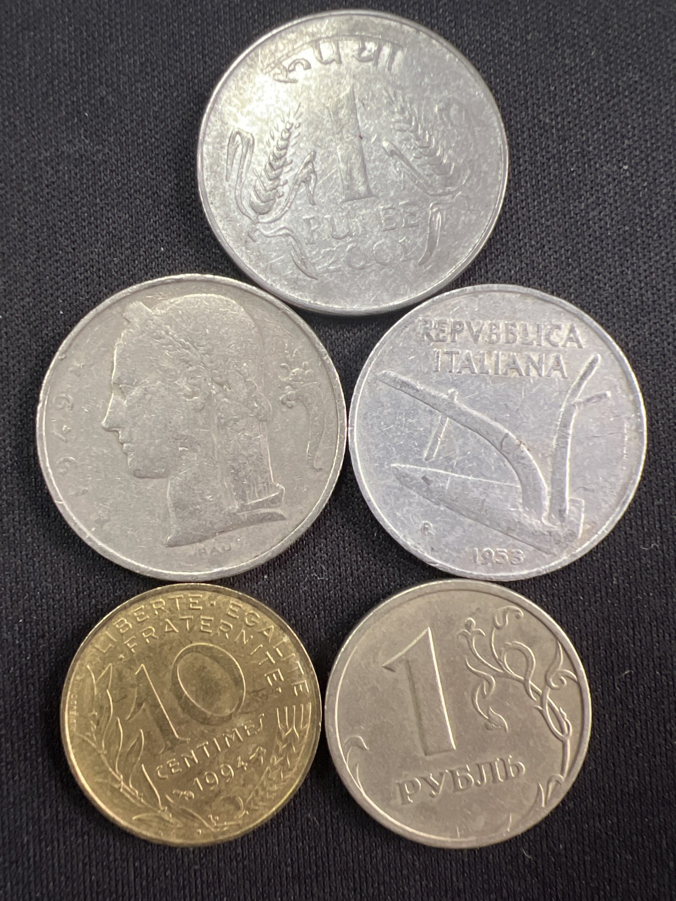 第520期  硬币专场 （无押金，捡漏，全场50包邮，偏远地区除外，接收代拍业务） 硬币五枚