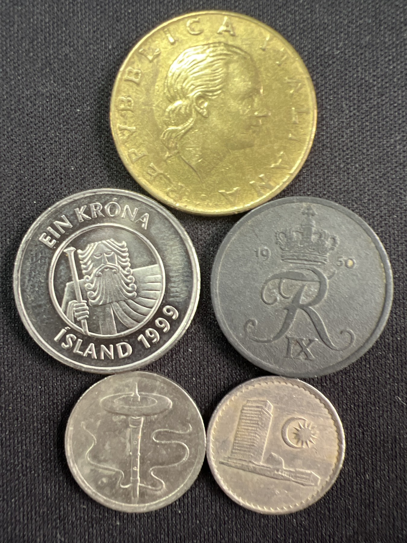 第520期  硬币专场 （无押金，捡漏，全场50包邮，偏远地区除外，接收代拍业务） 硬币五枚