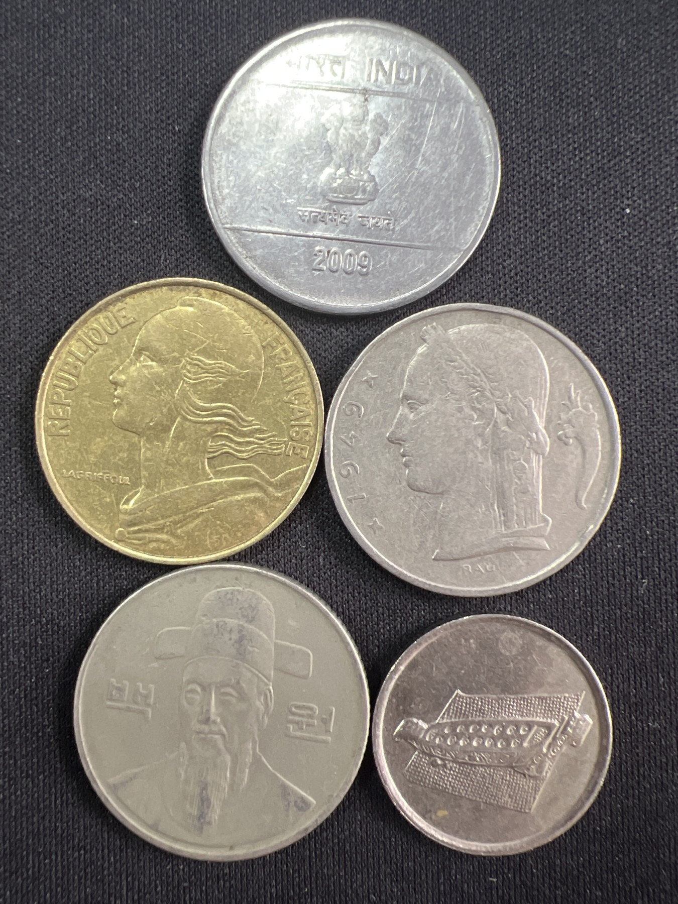 第520期  硬币专场 （无押金，捡漏，全场50包邮，偏远地区除外，接收代拍业务） 硬币五枚