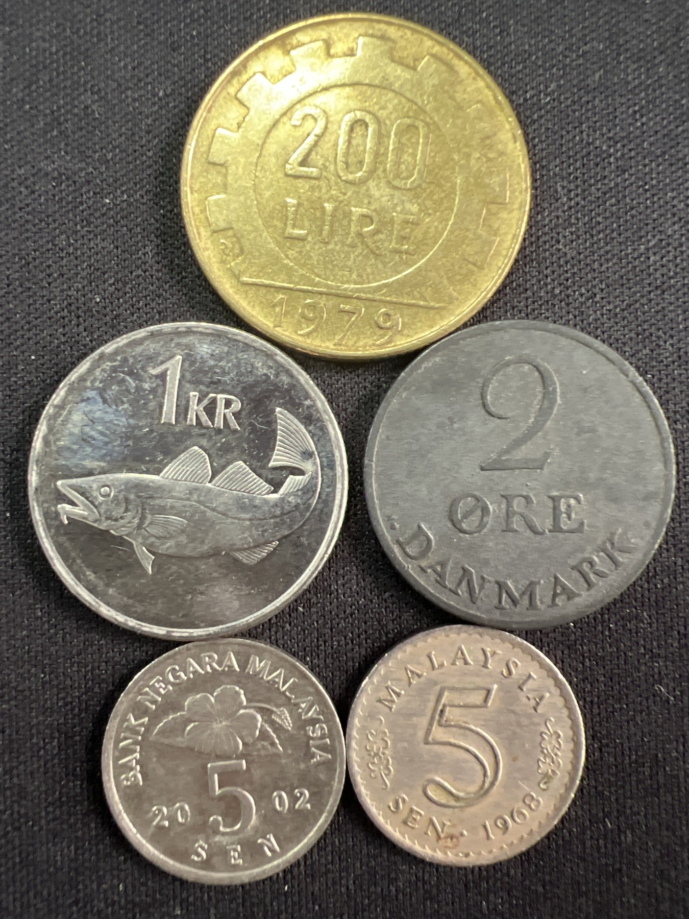 第520期  硬币专场 （无押金，捡漏，全场50包邮，偏远地区除外，接收代拍业务） 硬币五枚