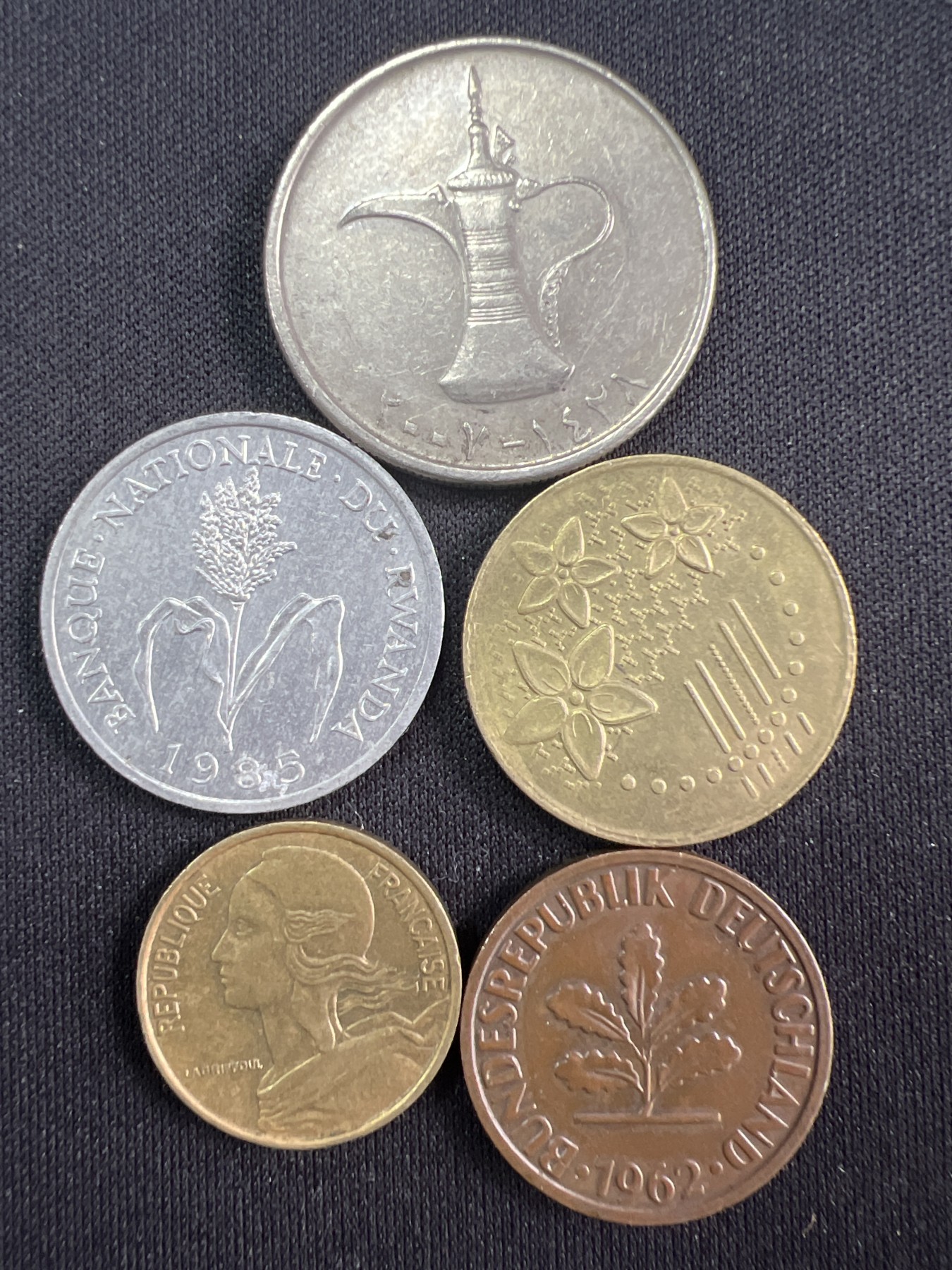 第520期  硬币专场 （无押金，捡漏，全场50包邮，偏远地区除外，接收代拍业务） 硬币五枚