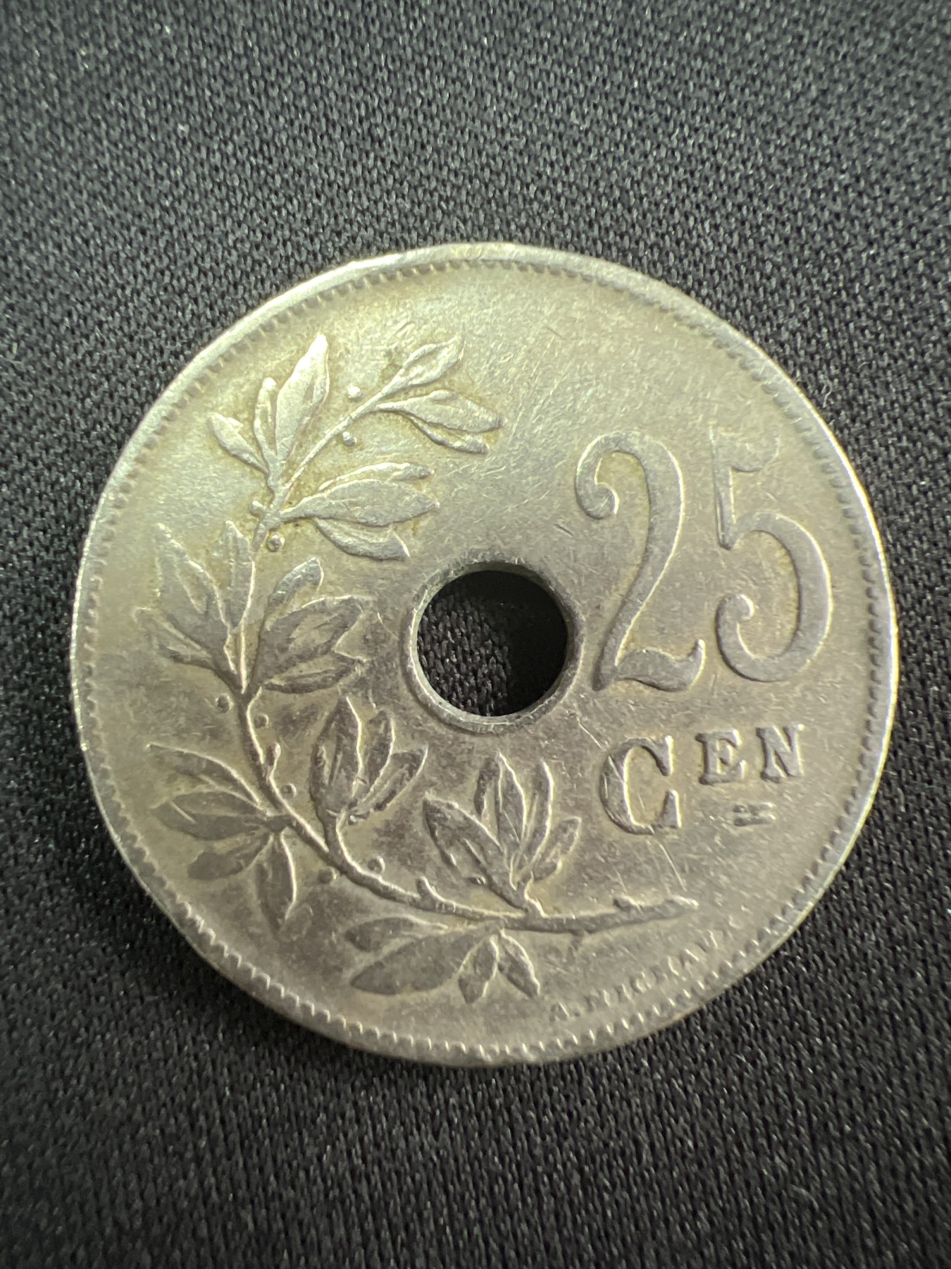 第520期  硬币专场 （无押金，捡漏，全场50包邮，偏远地区除外，接收代拍业务） 比利时25分