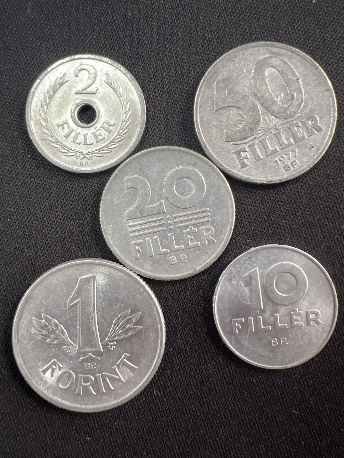 第520期  硬币专场 （无押金，捡漏，全场50包邮，偏远地区除外，接收代拍业务） 匈牙利5枚