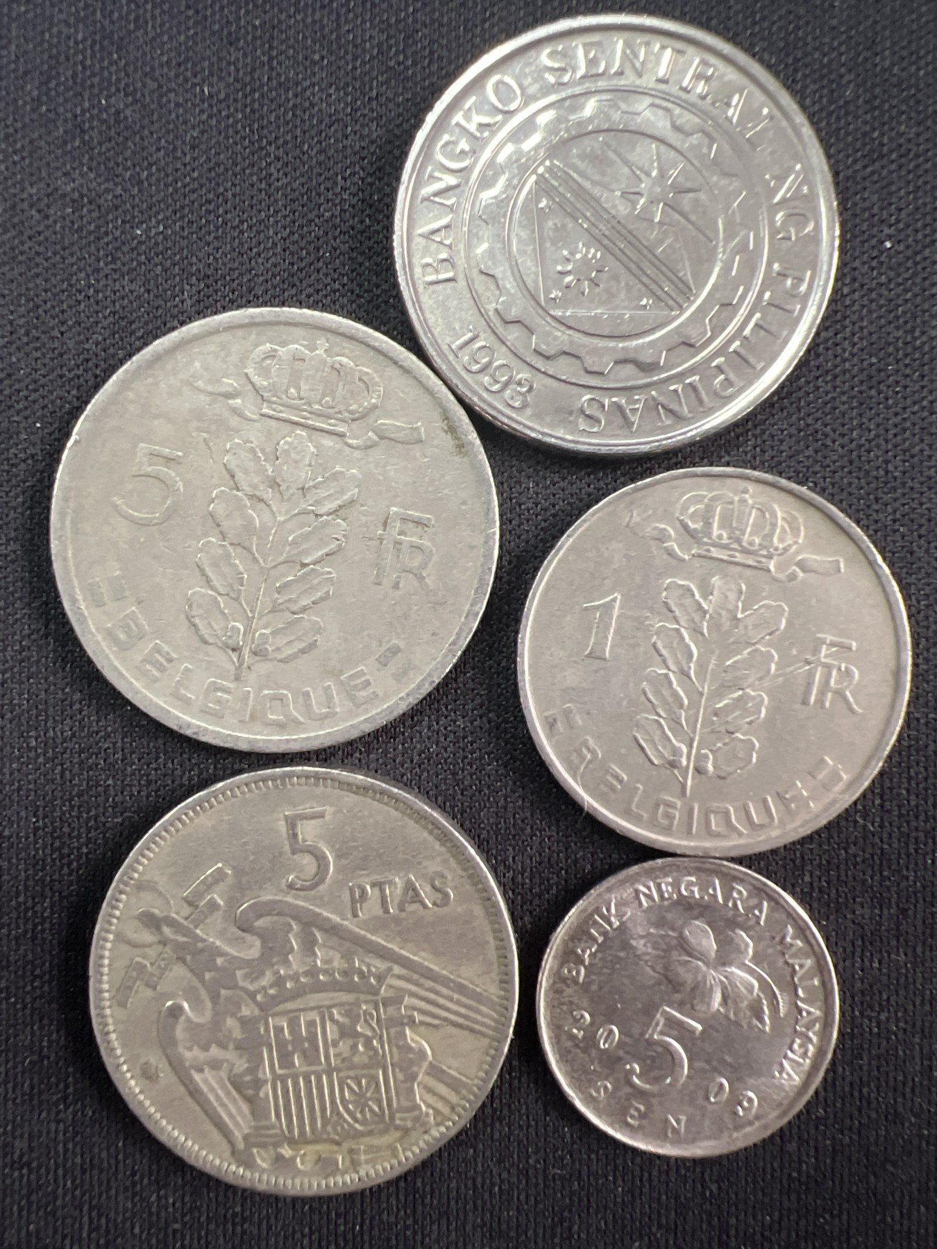 第520期  硬币专场 （无押金，捡漏，全场50包邮，偏远地区除外，接收代拍业务） 硬币五枚