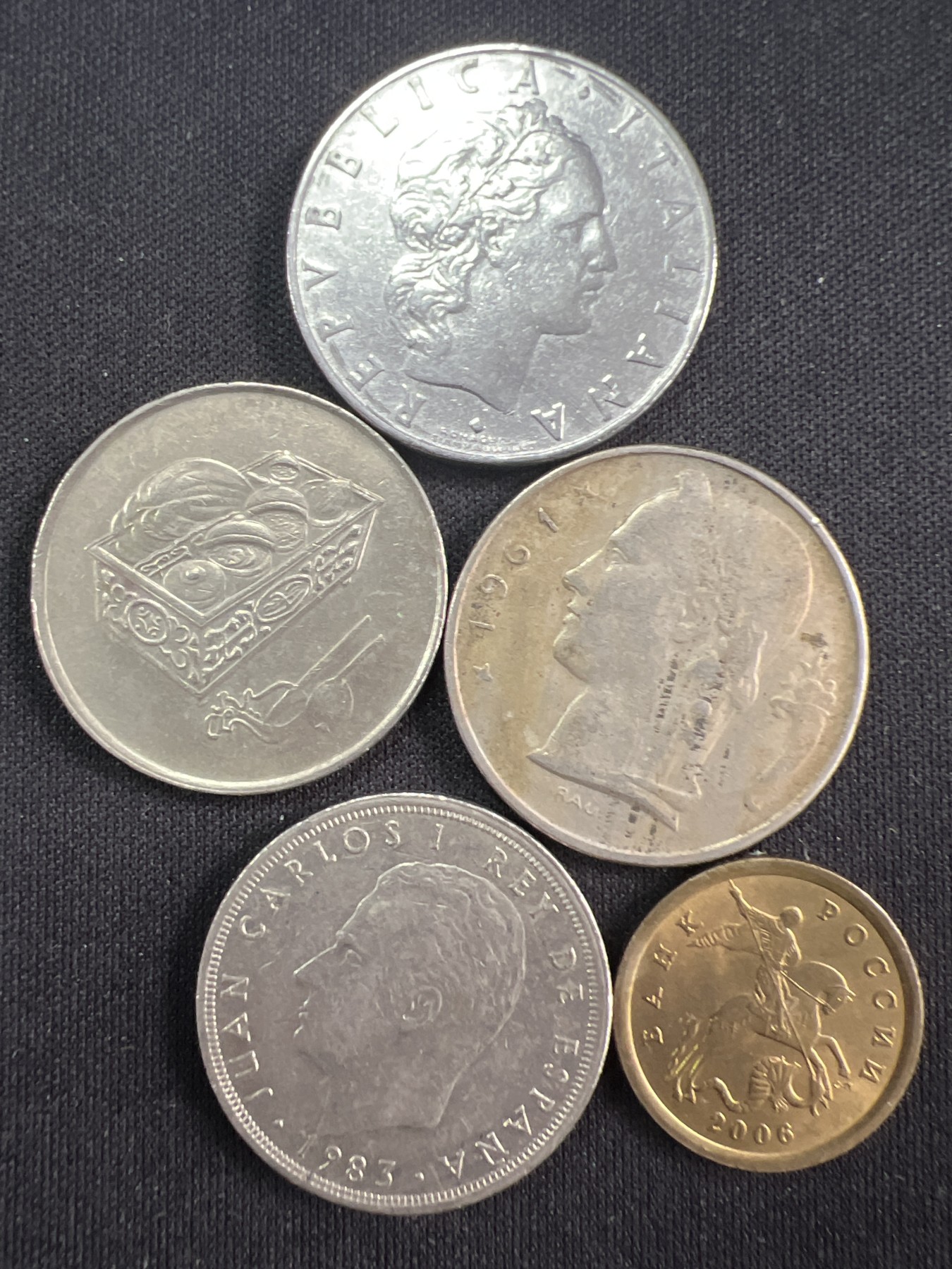 第520期  硬币专场 （无押金，捡漏，全场50包邮，偏远地区除外，接收代拍业务） 硬币五枚